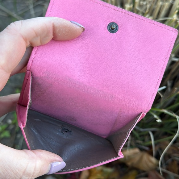 BottegaVeneta Intrecciato Compact leather wallet Pink Rank 9 outta 10 - Picture 8 of 8